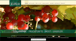 Desktop Screenshot of obsthof-zotter.at